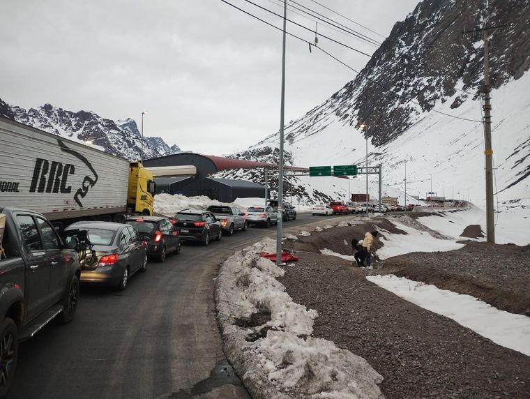 El Paso a Chile sigue cerrado desde el pasado jueves