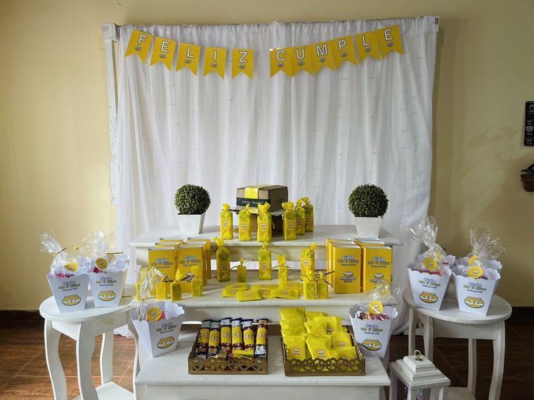 Una de las fotos del festejo.