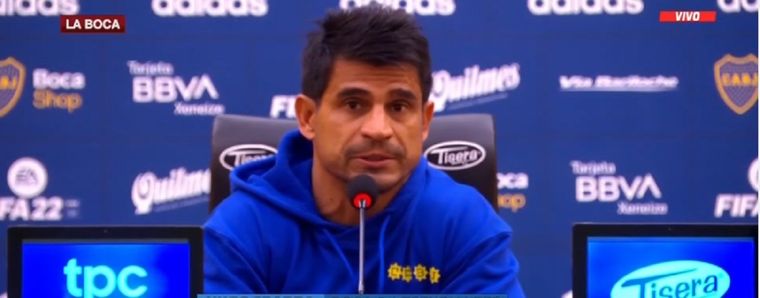 Hugo Ibarra Ibarra se mostró molesto por el patadón a Zeballos.