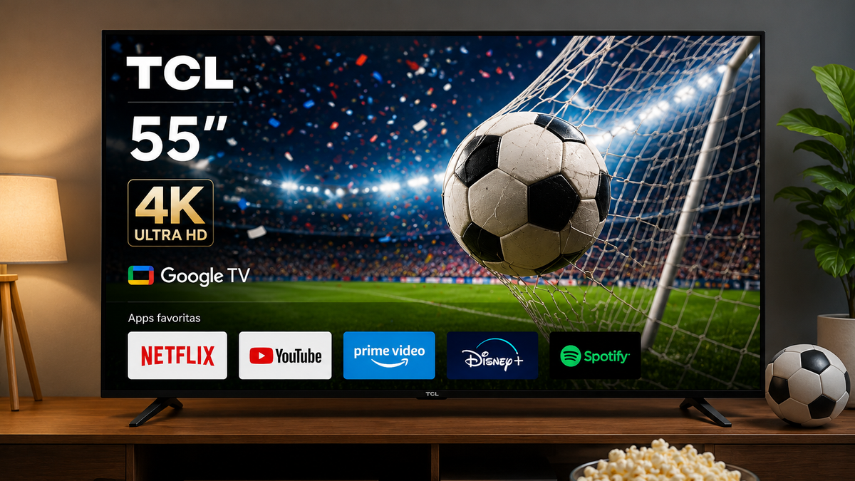 A horas del Mundial 2026, Mercado Libre rebaja este Smart TV