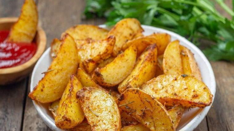 Receta de batatas al horno rendidora y fácil