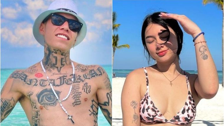 SANTA FE KLAN, VALENTINA QUIROS EL RAPERO ESTARÍA SALIENDO CON LA INFLUENCER Foto: EL HERALDO