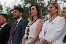 Victoria Villarruel se juntó con Maximiliano Pullaro en medio del tironeo con los gobernadores por la ley ómnibus Foto: Twitter Oficial Victoria Villarruel