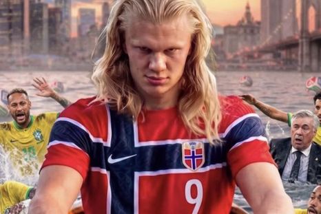 El remo noruego del Vikingo Erling Haaland hizo naufragar a Brasil una vez más en un Mundial. El remo noruego del Vikingo Erling Haaland hizo naufragar a Brasil una vez más en un Mundial.