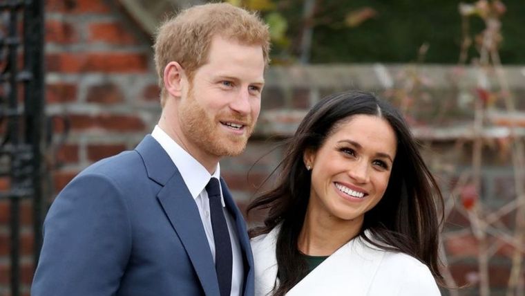 El Príncipe Harry temía por la vida de Meghan Markle Principe Harry y Meghan Markle Foto: Archivo