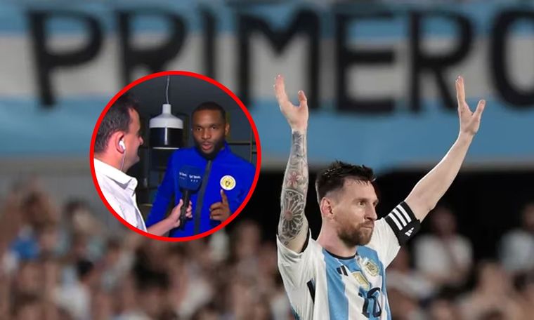 Cuco Martina le mangueó 23 camisetas a Messi.