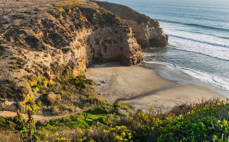 La playa está a 45k de Reñaca Foto: Facebook Quintero Histórico