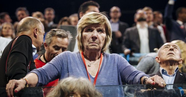 Michèle Marchand, amiga del expresidente Nicolas Sarkzoy Foto: Lewis Joly