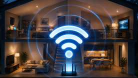 Una correcta red WiFi mejora videollamadas, streaming, videojuegos y navegación en hogares de dos plantas diariamente.