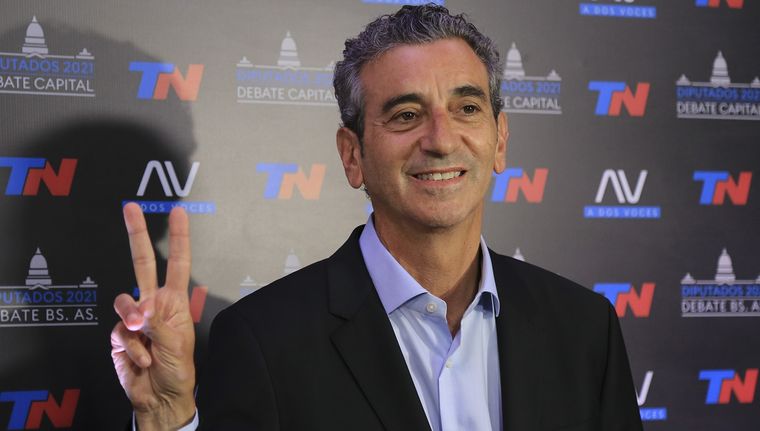 Randazzo Milei dijo que Randazzo podría sumarse a su equipo de trabajo. Crédito: NA Foto: NA
