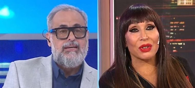Jorge Rial vs Moria Casán
