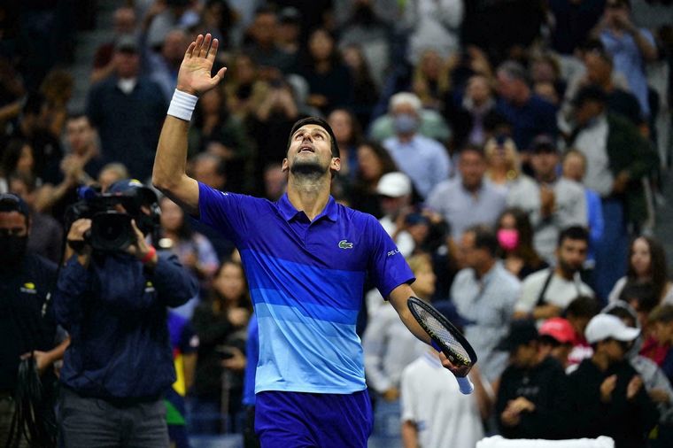 Djokovic avanza en el US Open. Foto: RFI