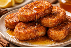Torrijas con miel fáciles: receta rápida y espectacular