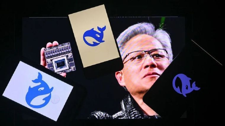 DeepSeek fue lanzado el 20 de enero y se convirtió rápidamente en la app más descargada. Foto: BBC