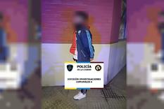 El ladrón capturado Foto: NA El ladrón capturado Foto: NA