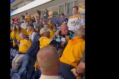 Captura de parte de la pelea. Foto: Captura de pantalla. Captura de parte de la pelea. Foto: Captura de pantalla.