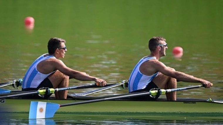 Ignacio Pacheco y Joel Romero en acción. Foto: @DeportesAR