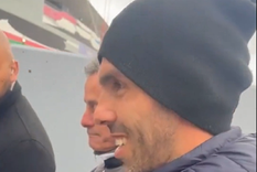 El DT recibió un inesperado pedido. Foto: Captura