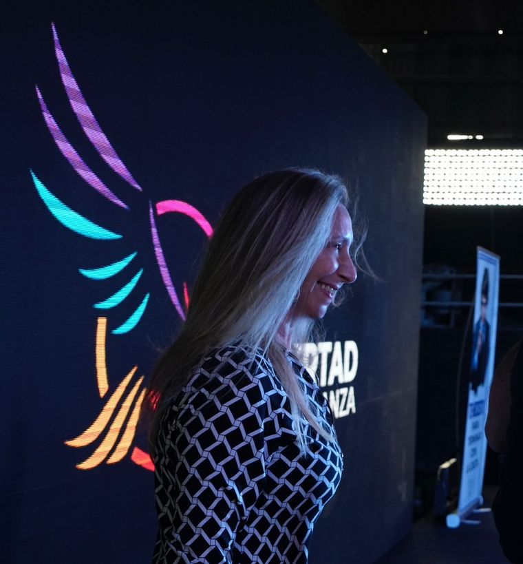 Karina Milei, la dueña de la guillotina en La Libertad Avanza. Foto: La Libertad Avanza