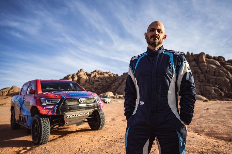 Lucio Álvarez vuelve al Dakar. Foto: Prensa Lucio Álvarez