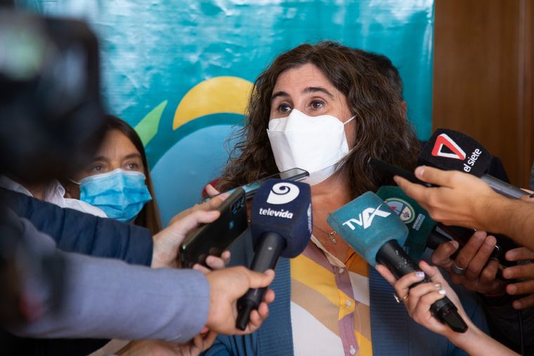 La ministra Ana María Nadal. Foto: Gobierno de Mendoza