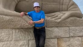 Romano se encontraba haciendo temporada en Mar del Plata. Romano se encontraba haciendo temporada en Mar del Plata.