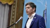 Axel Kicillof encabezó un acto por el Día de la Soberanía y apuntó contra Javier Milei.