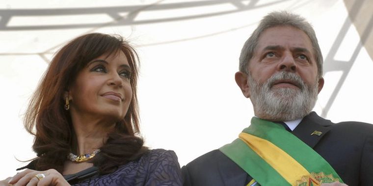 Lula da Silva quiere visitar a Cristina Fernández.&nbsp;