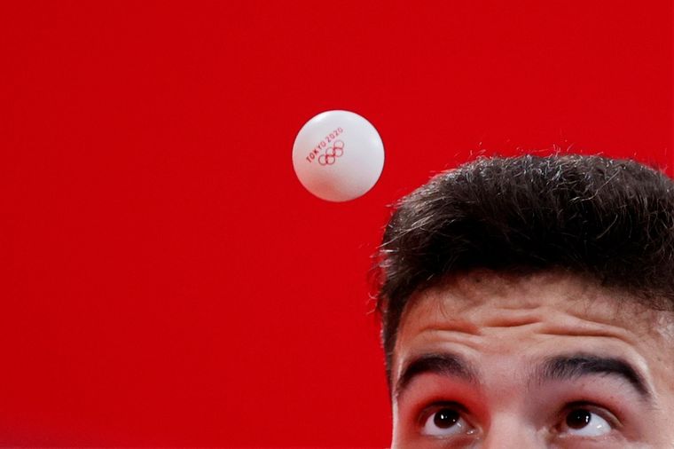 Horacio Cifuentes ganó su primer partido olímpico. Foto: ESPN