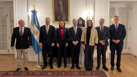 Pablo Quirno se reunió con María Corina Machado en Washington. Pablo Quirno se reunió con María Corina Machado en Washington.