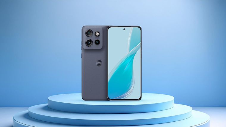 El nuevo Motorola moto g76 (imagen conceptual) buscará competir con el Samsung Galaxy A56.