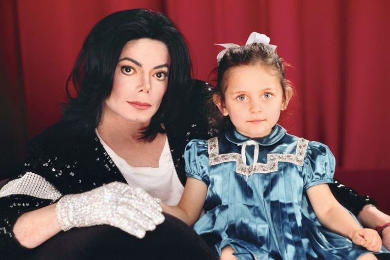 Michael y Paris Jackson Foto: Marie Claire