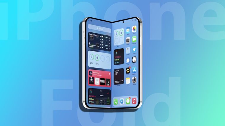 El iPhone Fold aparece en su primer render CAD y anticipa el diseño del teléfono plegable de Apple.
