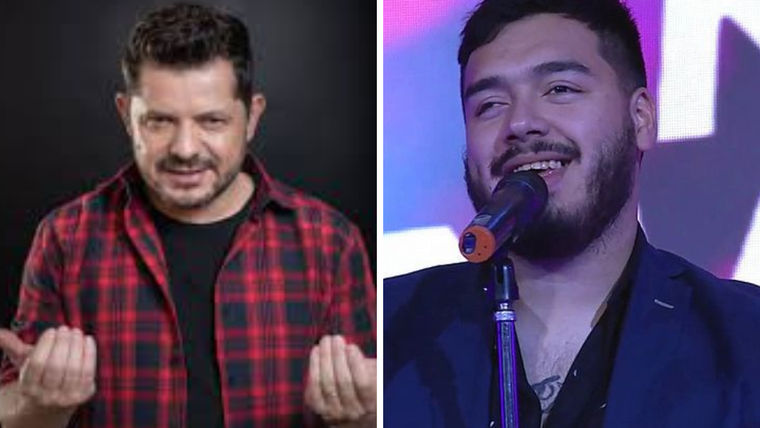 Marcos Castello y Nico Mattioli Los cantantes de cumbia de Santa Fe competirán en las elecciones Foto: MDZ