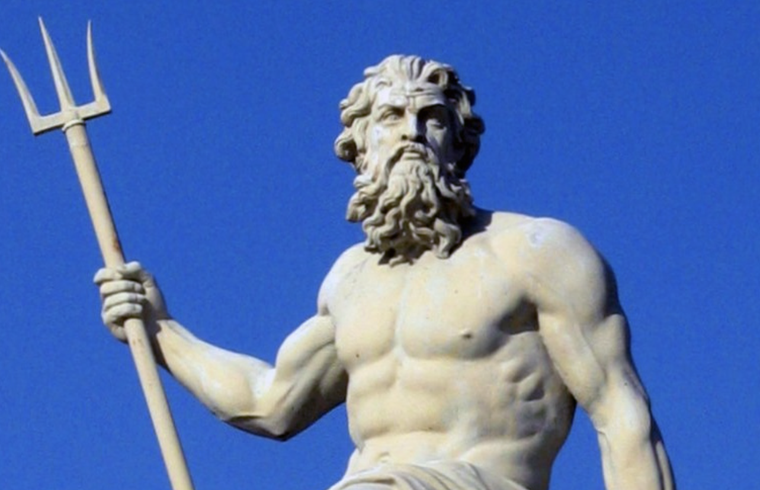 Poseidón es el Dios marino Foto: wikipedia