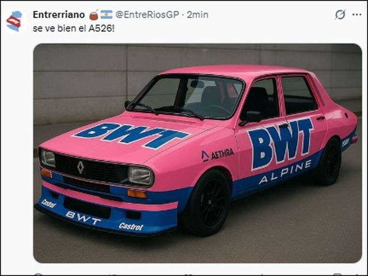 Las redes sociales estallaron con memes tras la discreta actuación de Alpine en la primera clasificación del año. Las redes sociales estallaron con memes tras la discreta actuación de Alpine en la primera clasificación del año.