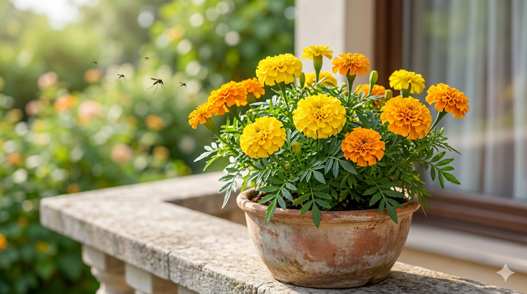 Un repelente natural contra mosquitos. Fuente: IA Gemini.