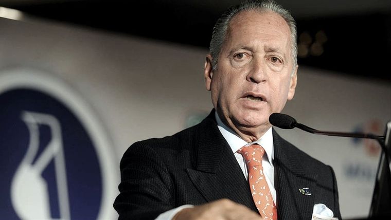 Daniel Funes de Rioja, presidente de la Unión Industrial Argentina (UIA) y de la Coordinadora de las Industrias de Productos Alimenticios (Copal). Foto: Télam