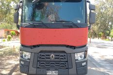 El camión involucrado. Foto: Ministerio de Seguridad