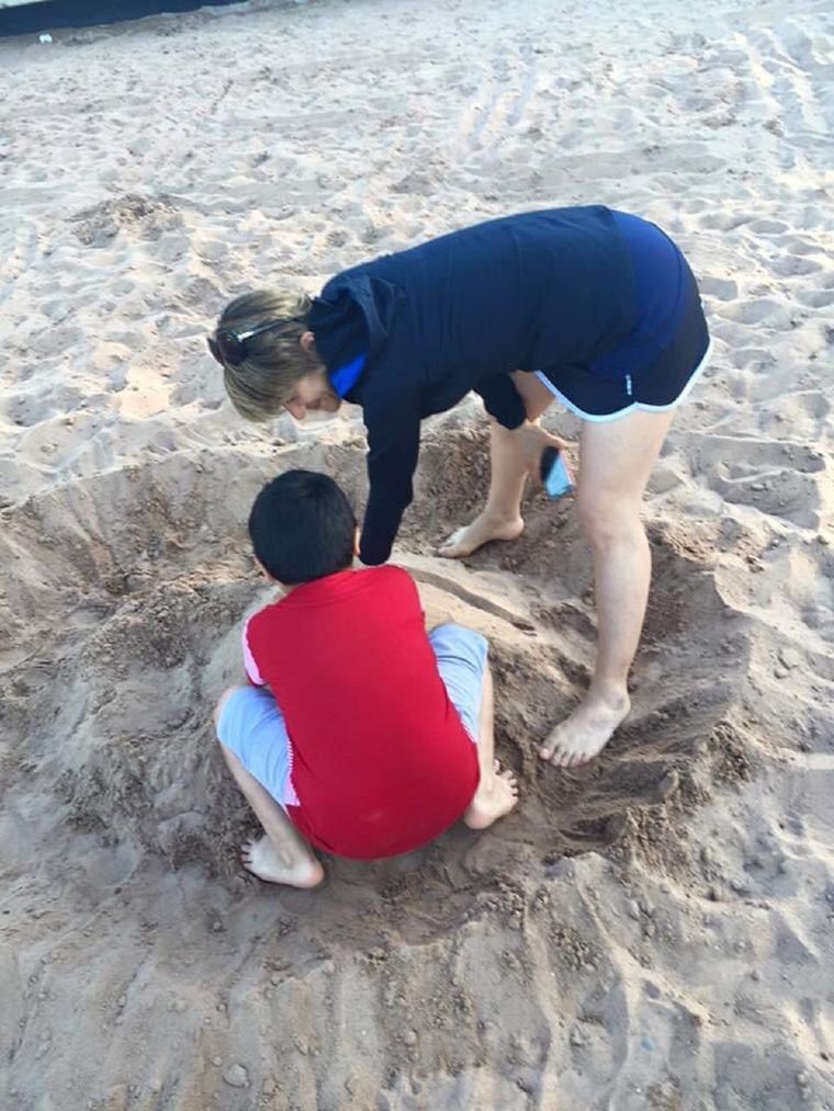 La historia de superación de Betina inspira a todo aquel que la conoce.