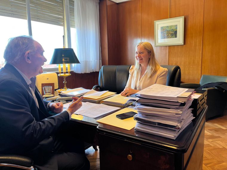 Luis Lucero y Hebe Casado.