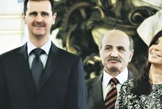 Cristina Kirchner y Bashar Al Assad, en la visita del sirio al país en julio de 2010. Foto: Presidencia Cristina Kirchner y Bashar Al Assad, en la visita del sirio al país en julio de 2010. Foto: Presidencia