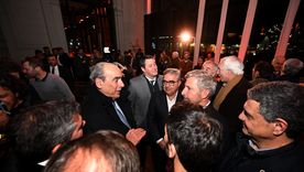 Guillermo Francos se mostró con gobernadores en La Rural