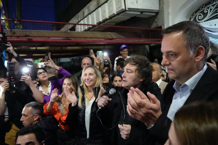 Acto de campaña de LLA en Lugano. Foto: Archivo MDZ