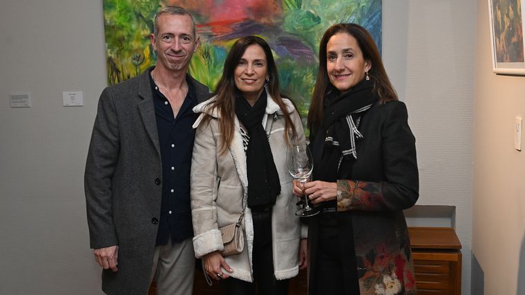 Pablo Acquistapace, Natalia Tagua y Sofía Pescarmona. Pablo Acquistapace, Natalia Tagua y Sofía Pescarmona.