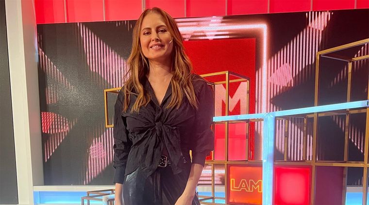 Silvina Luna durante su última participación en LAM. Foto: Facebook Silvina Luna