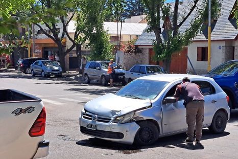 Uno de los rodados que participó del choque Foto: MDZ