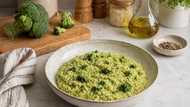 Receta de risotto de brócoli