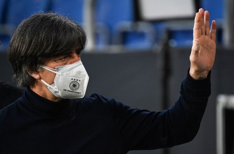 Joachim Löw habló tras la inesperada caída. Foto: DPA