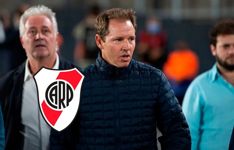 Jorge Brito El presidente de River tendrá a Enzo Francescoli hasta 2025.